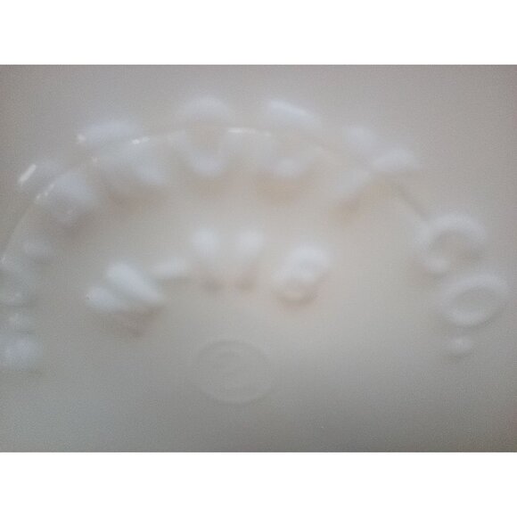 EO Brody Co White Milk Glass Candlestick Flower Bud Vase M-118 Vintage 8 Inch - Picture 14 of 16